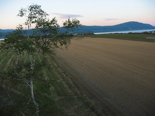Pointe Argentenay from the Tour d'Observation, Ile d'Orleans, Quebec, Canada