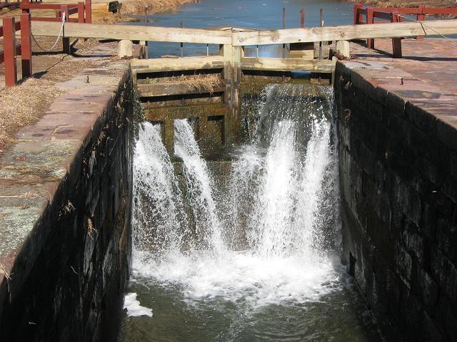 Lock at Great Falls National Park, Maryland