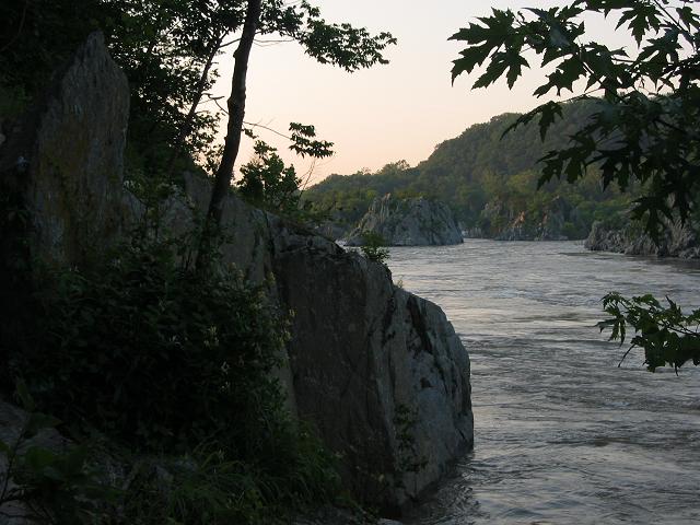 Potomac River, from Aid Box, Great Falls, Virginia