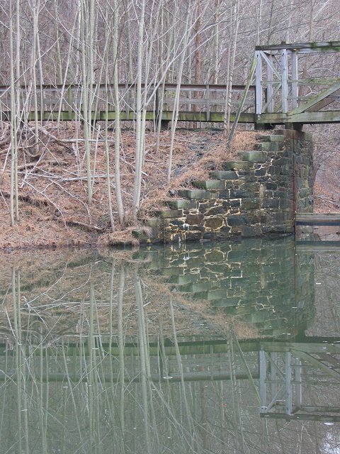 Canal overpass, along tow path, Great Falls National Park, Maryland