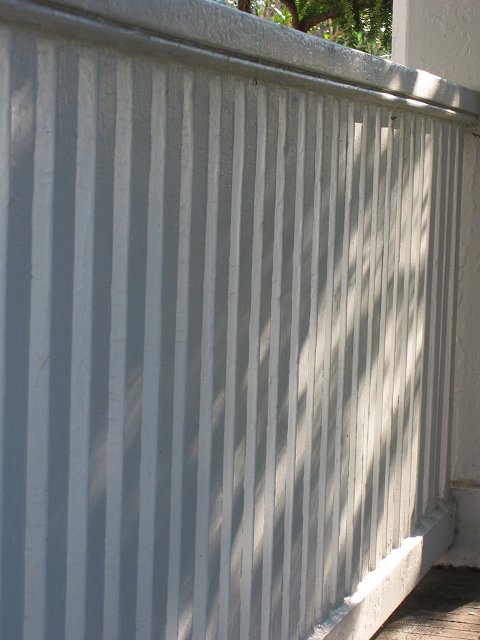 Porch fence, Mt. Washington, Maryland