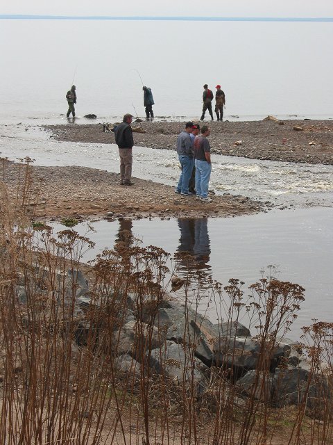 Mouth of the French River at Lake Superior, Duluth, Minnesota