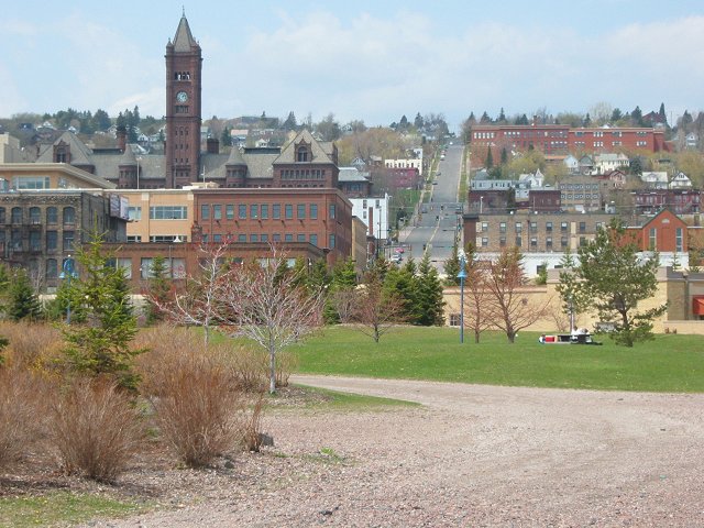 Duluth, Minnesota from Lakewalk